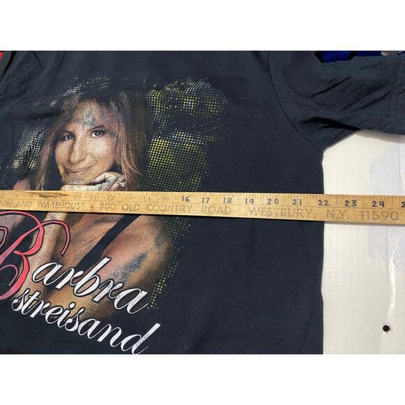 Barbra Streisand Live Tour 2012 Graphic T-Shirt in Black Unisex Sz XL - Picture 4 of 10